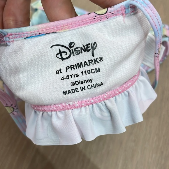 Disney Primark girls Ariel bikini size 4-5 - Picture 3 of 3